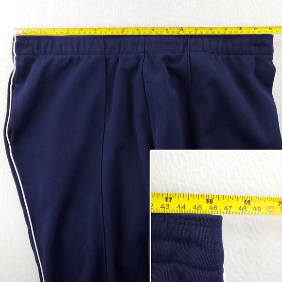 Polo Ralph Lauren Vintage Track Style Sweatpants Pockets 30" Inseam Men's XL - Picture 5 of 10